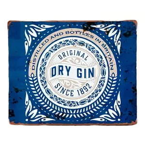 Woodfin Dry Gin Bar Signs and Plaques