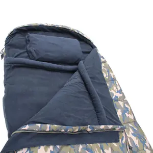 CARPZILLA Sleeping Bag Carp Fishing 5 Season Fleece Lined with Pillow Camping