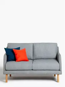 John Lewis ANYDAY Sweep Small 2 Seater Sofa, Light Leg