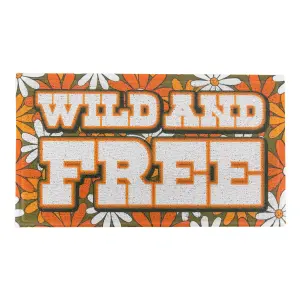 Wild And Free Doormat (70 x 40cm)