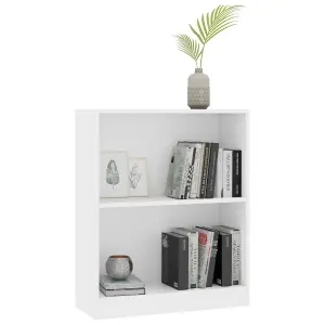 Berkfield Bookshelf White 60x24x74.5 cm Engineered Wood