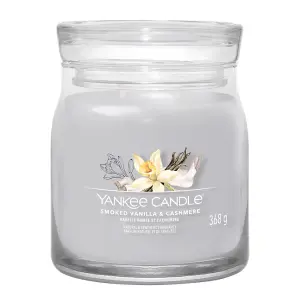 Yankee Candle Signature Medium Jar Smoked Vanilla & Cashmere