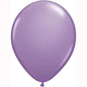 Latex Pearlised Balloons (Pack of 100) Lavender (One Size)