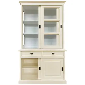 Benjamin-James Display Cabinet Cream