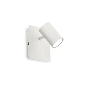 Luminosa Spot 1 Light Wall Light White