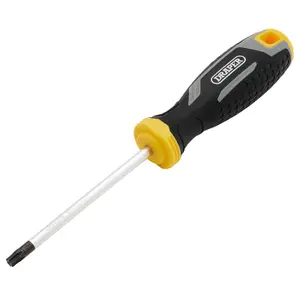 Draper TX-STAR Tamperproof Soft Grip Screwdriver, T30H x 100mm 13424