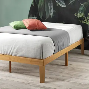 Burg Deluxe Solid Wood Bed Frame Natural / European Double (140 x 200cm)