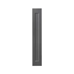 GoodHome Artemisia Matt graphite Classic shaker Tall wall Cabinet door (W)150mm (H)895mm (T)18mm