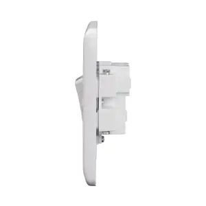 LAP 20A Rocker Raised slim Control switch Gloss White