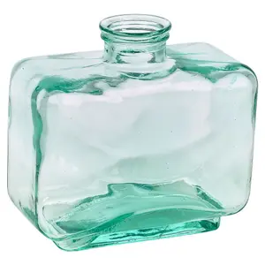 URBNLIVING 3.7L Recycled Heavy Decorative Glass Vase Flower Wide Holder Centrepiece Display