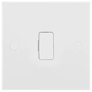 BG 13A 1 gang 1 way Raised square profile Unswitched Fused connection unit