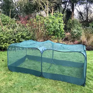 GardenSkill Pop Up XL Garden Fruit Vegetable Cage & Plant Protection Crop Cover 2x1x0.75m H