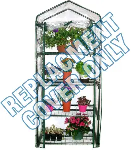 Clear PVC Green house - Mini Pop Up Greenhouse - Grow your own Potted Plants Growing Seeds Herbs Seedlings Flowers Gardening