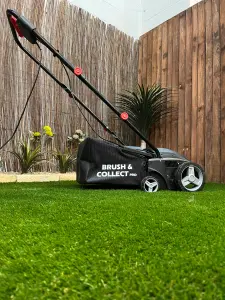 Artificial Grass Electric Power Broom Brush and Collect Pro UK