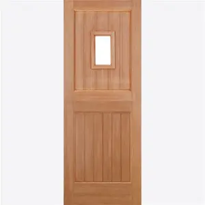 External Hardwood Barnburgh 1L Straight Top Stable Door (1981mm X 762mm X 44mm (30"))