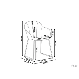 Bridgens Dining Chair (Set of 2) White