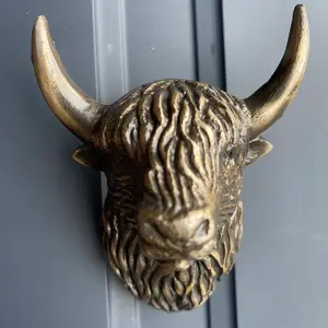 Valetta Door Knocker Antique Brass