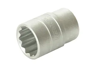 Teng Bi-Hexagon Socket 12-Point Regular A/F 1/2in Drive 1.1/4in