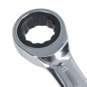 16mm Stubby Ratchet Combination Spanner Metric Wrench 72 Teeth SPN09