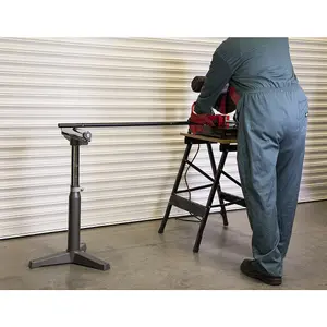 Heavy-Duty Adjustable Roller Stand for Woodworking - 400KG Capacity