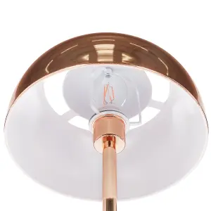 Metal Floor Lamp Copper SENETTE