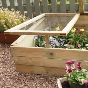 Rowlinson Timber Coldframe Natural