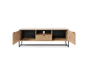 Amber Collection TV Stand 153cm in Oak