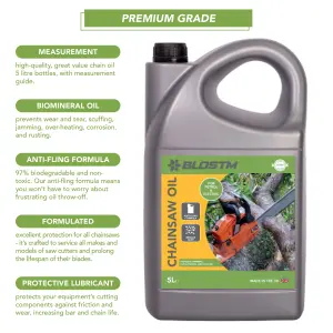 BLOSTM Garden Chainsaw Oil 5 Litre