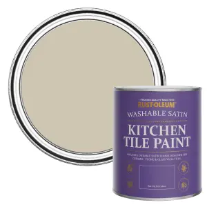 Rust-Oleum Silver Sage Satin Kitchen Tile Paint 750ml