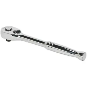 Premium Pear-Head 1/4 Inch Ratchet Wrench with 108-Tooth Mechanism