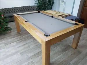 Precision Pool Dining Table - Solid Oak