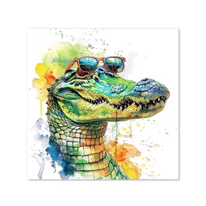 Cool Crocodile Kitchen Splashback