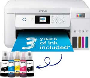 Ecotank ET-2856 A4 Multifunction Wi-Fi Ink Tank Printer, With Up To 3 Years Of Ink Included