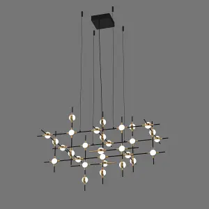 Luminosa Provenza Modern Integrated LED Pendant Ceiling Light, 3000K