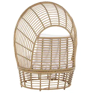 Garden Chair LIDO Rattan Beige