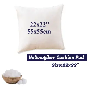 Hollowfiber Cushion Pads Insert Filler Inner Scatters Deep Filled Plump Cushion