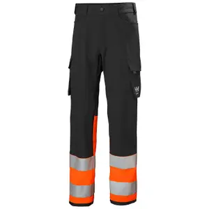 Helly Hansen Workwear Alna 4X Cargo Pant Class 1 (Orange/Ebony)  (C44)