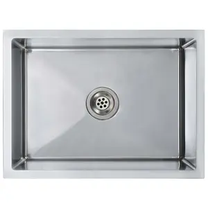 vidaXL Handmade Kitchen Sink Stainless Steel