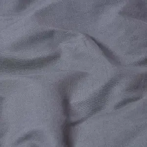 Homescapes Dark Grey Linen Fitted Sheet, Small Double