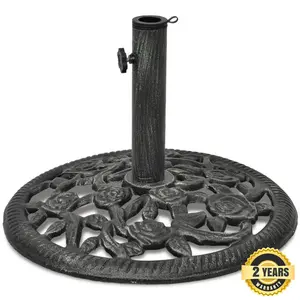 Swearengin 12kg Cast Iron Free Standing Umbrella Base