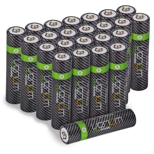 Venom Rechargeable AAA Batteries - 800mAh High Capacity - Pack of 24