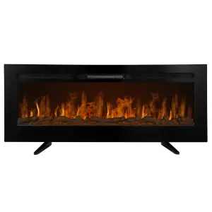 MonsterShop 50" Electric Inset Fireplace