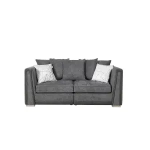 The Great British Sofa Company Edinburgh 2 Seater and 2 Seater Dark Grey Sofas