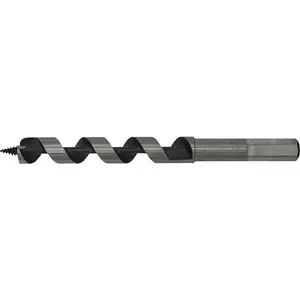 High-Performance 14mm x 155mm Auger Wood Drill Bit with Hexagonal Shank for Woodworking