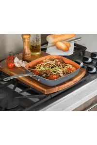 Gotham Steel 1780 Square Shallow Frying Pan 25cm