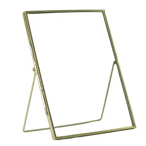 Nicola Spring - Standing Metal Photo Frame - 8" x 10"