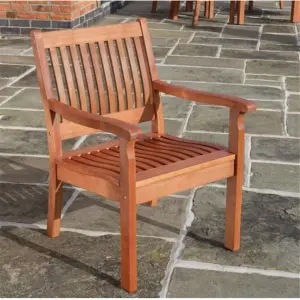 Wooden Comfort Dining Armchair