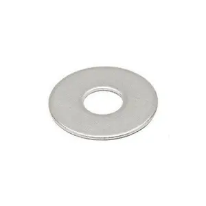 Securfix Zinc Plated Penny Washers (Pack of 50) Silver (One Size)