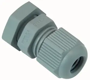 HYLEC - Nylon IP68-Rated Cable Gland M12 6mm Grey