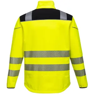 Portwest Mens PW3 Hi-Vis Soft Shell Jacket